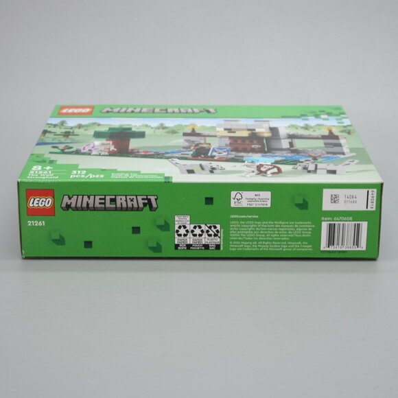 LEGO Minecraft The Wolf Stronghold Building Toy Set 312 Pieces Mine-craft 21261 - Picture 6 of 8